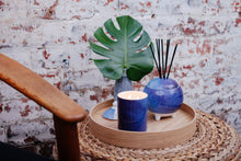 Load image into Gallery viewer, Hand-Poured &amp; Custom Designed Seasalt &amp; Amber Scented Reed Diffuser
